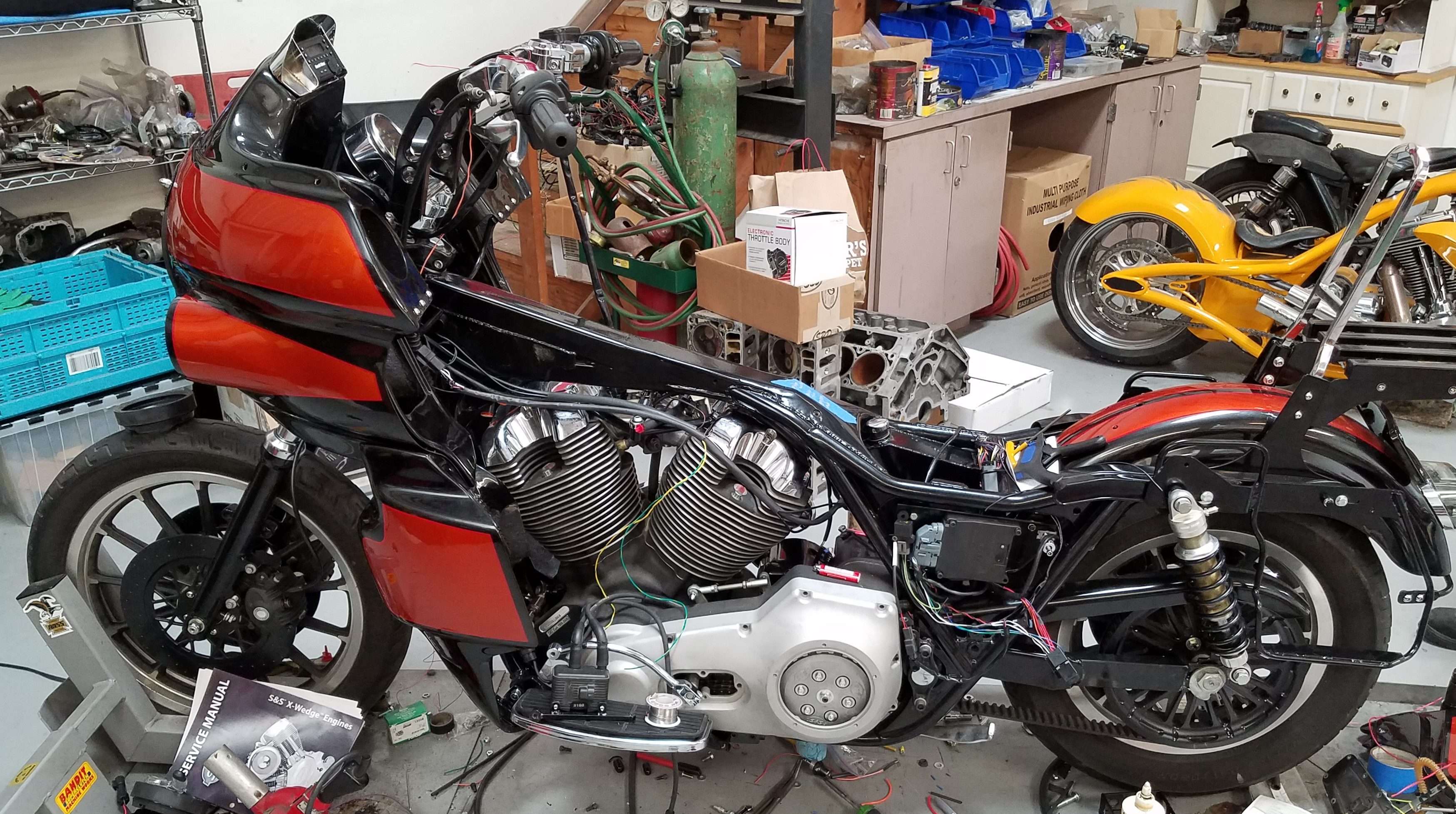 Harley best sale fxr engine